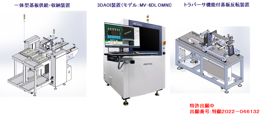 DSI-1シリーズ(基板実装向け両面検査ソリューション)写真