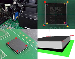 Intelli-Beam®レーザー測定機と測定画像